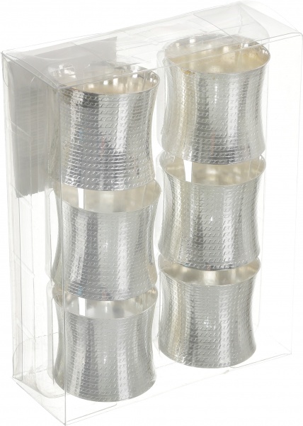 Набор колец для салфеток Siver Tower 15,2х11,8х5 см 6 шт