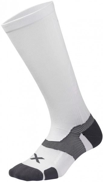 Носки Vectr Cushion Full Length Sock M2 (р.38-41,5/икра 38-43 см.) UA5156e_WHT/GRY р.38-41,5 белый