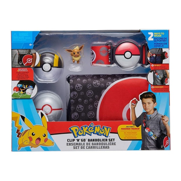 Игровой набор Pokemon Снаряжение тренера Иви PKW3157 