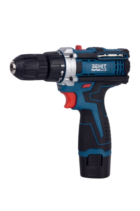 Шуруповерт акумуляторний Зеніт ЗПША-12/15 S2 853782