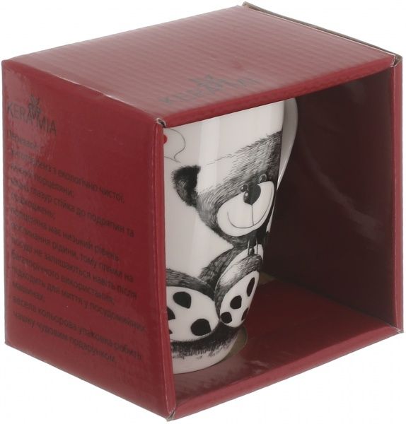 Чашка Gray Bear 360 мл Keramia