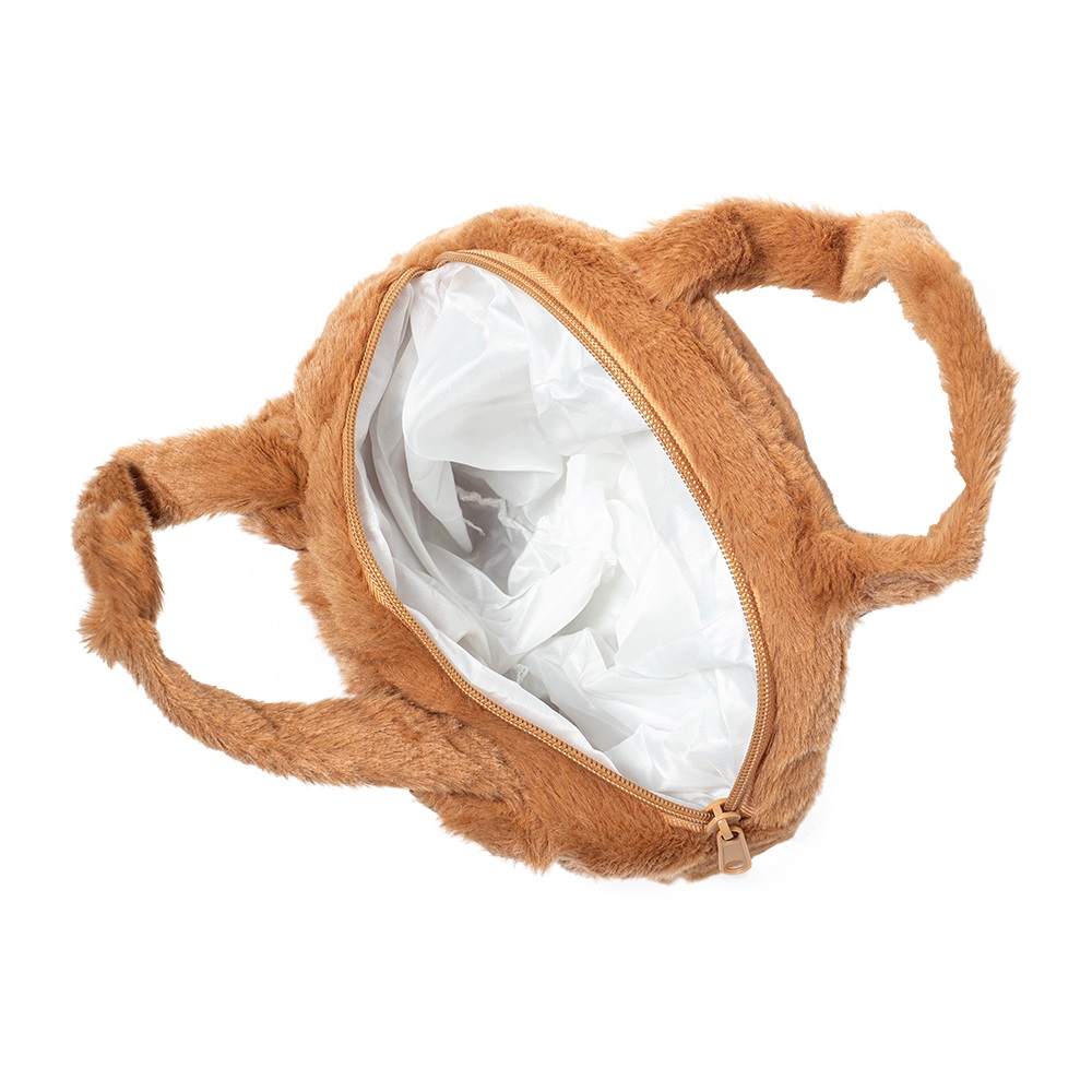 Сумка-мешок ZiBi Capybara 20x16x5 см коричневый