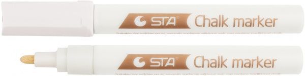 Маркер крейдовий STA 1010 2 мм STA1010-W білий 