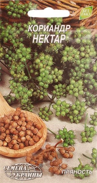 Насіння Семена Украины коріандр Нектар 3 г (4820069486296)