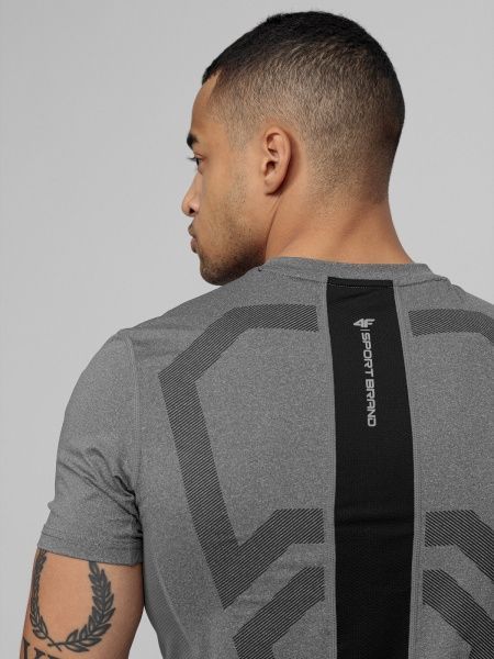 Футболка 4F D4L21-TSMF202-25M р.L серый