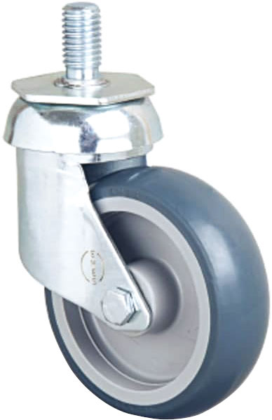 Опора поворотнаяколесная с болтом М12 ES 05 MКT 125 d125 мм Emes