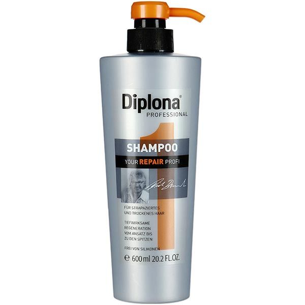 Шампунь Diplona Professional для сухих и поврежденных волос 600 мл