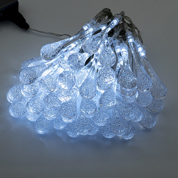 Декоративная гирлянда Altalusse (INL-2709U-50 Cold) встроенный светодиод (LED) 50 ламп 7,5 м 