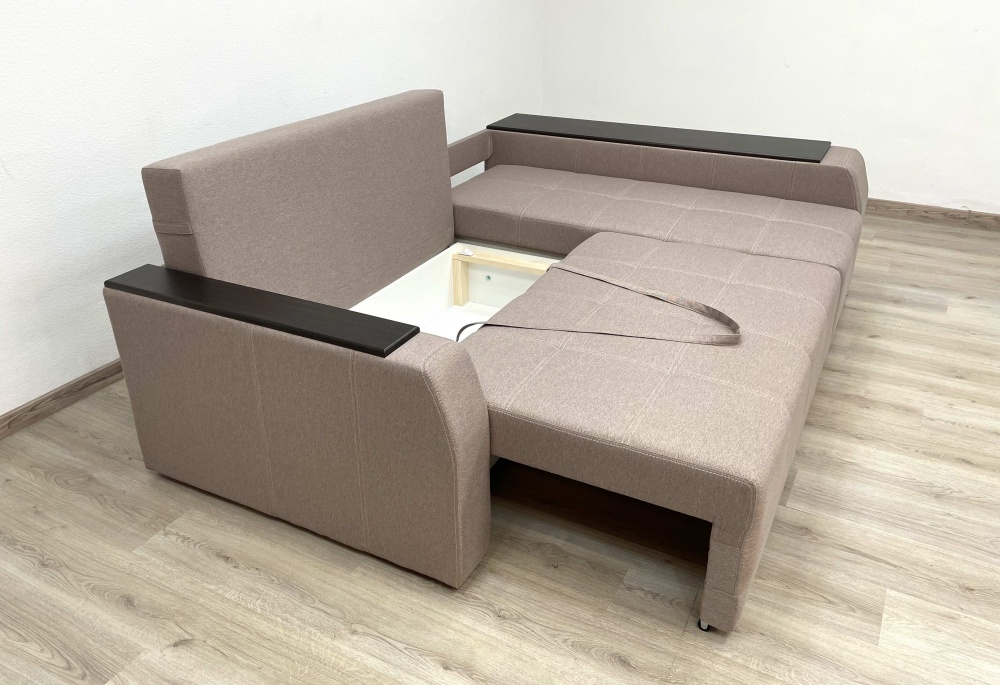 Диван кутовий Елегант ЕпіСофт ДІЖОН правий сірий 2400x1660x900 мм