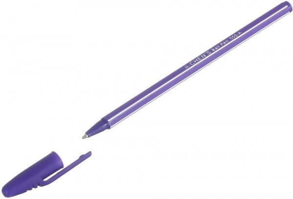 Ручка шариковая фиолетовая 555-А 