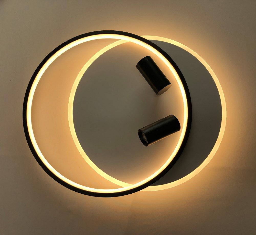 Люстра світлодіодна Luminaria 4x90 Вт LED-модуль білий із чорним GEOMETRIA DOWNLIGHT 90W 2R