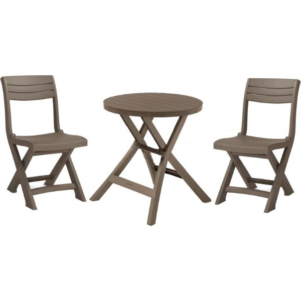 Комплект мебели Curver Jazz капучино 231978