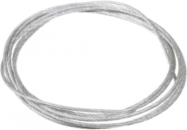 Трос оцинкованный DIN 3055 6x7 4 мм в ПВХ оболочке (уп. 5 м.п.)