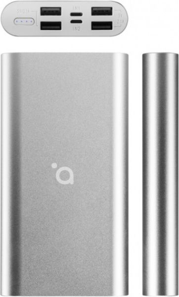 Внешний аккумулятор (Powerbank) Acme PB16S 15000 mAh silver (4770070879368) 