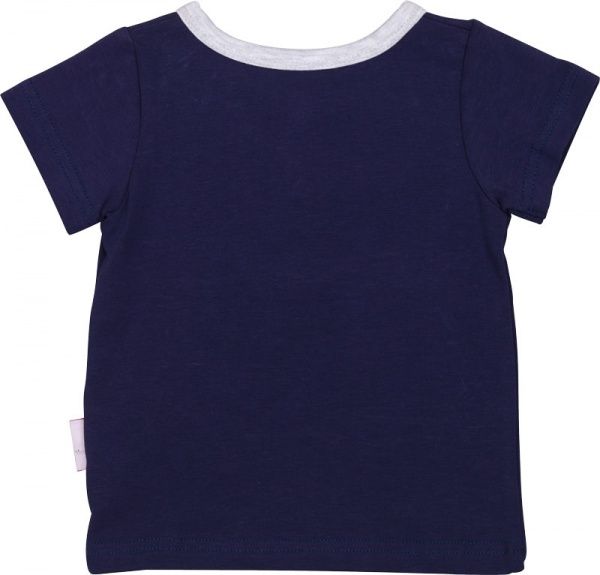 Футболка для хлопчиків Фламінго 44567 р.74 темно-синій 