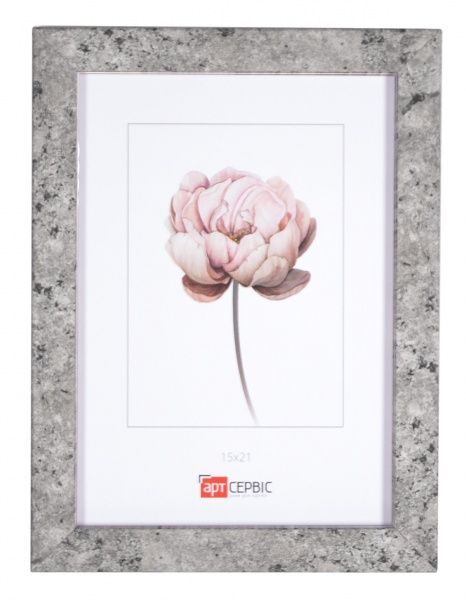 Рамка для фото Арт-Сервіс ЭА-01646 15x21 см гранітний сірий 