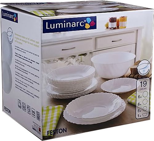 Сервиз столовый Feston 19 предметов Luminarc
