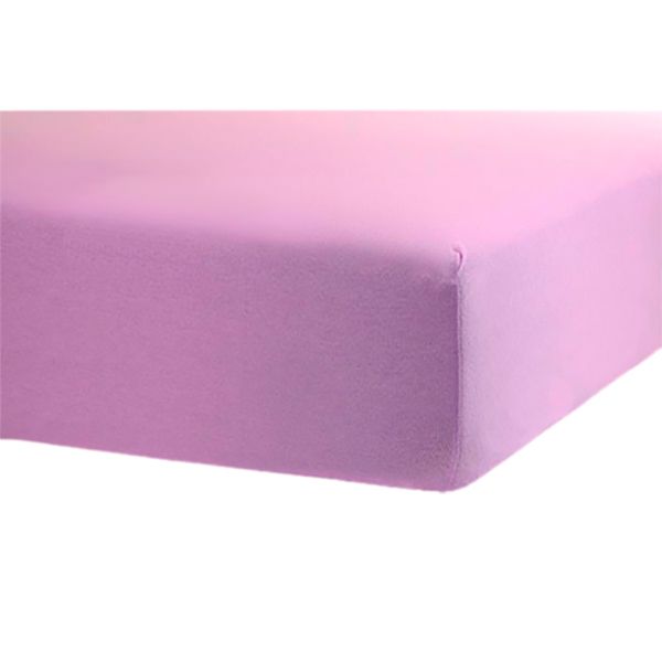 Простынь на резинке 140x200 см сиреневый Come-for 