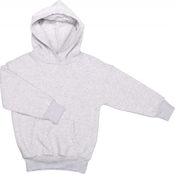 Джемпер для девочки Роза р.140 серый меланж 210557 