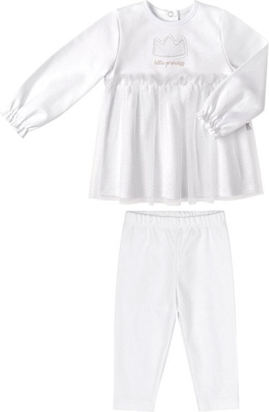 Комплект для новорожденных Bembi Сhristening КС721 белый р.68 6721721133.100 