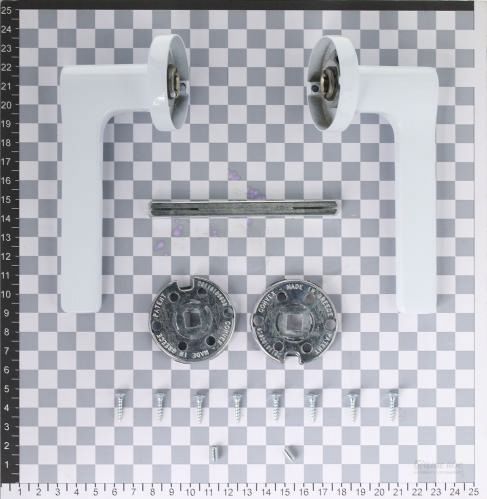 Ручка на розетці Convex 1515 New білий