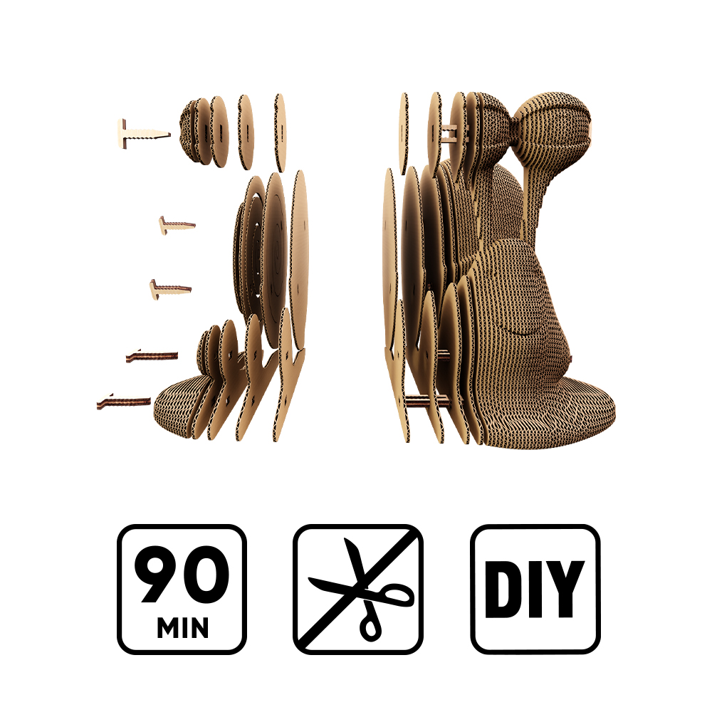 Конструктор картонный Cartonic 3D Puzzle SNAIL CARTSNAIL