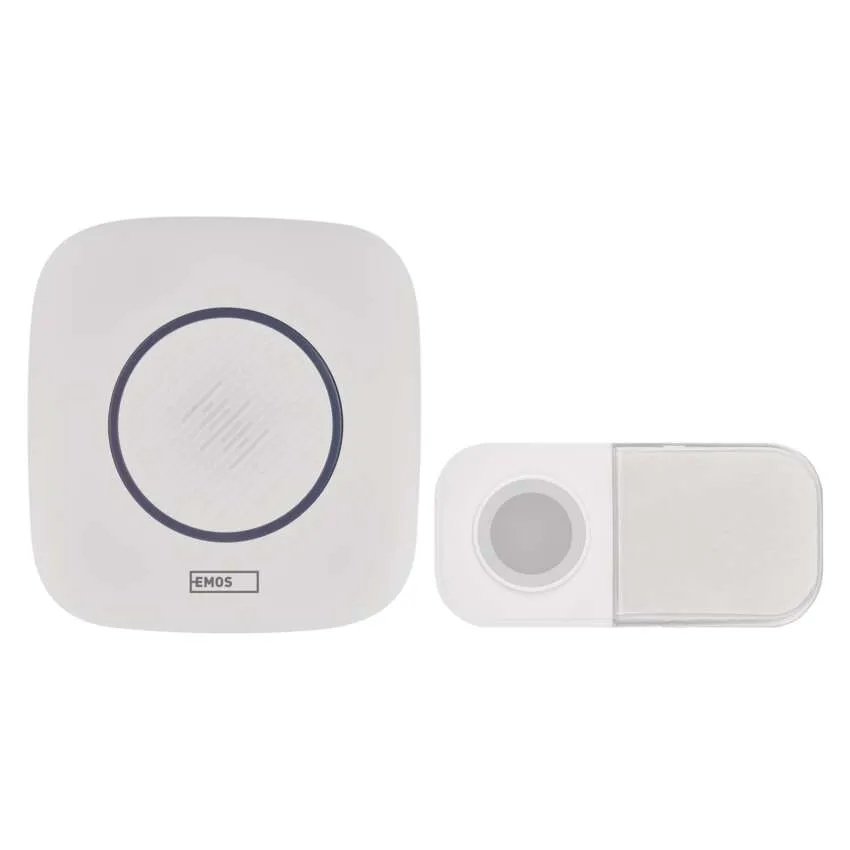 Звонок беспроводной Emos 3xAA белый P5736