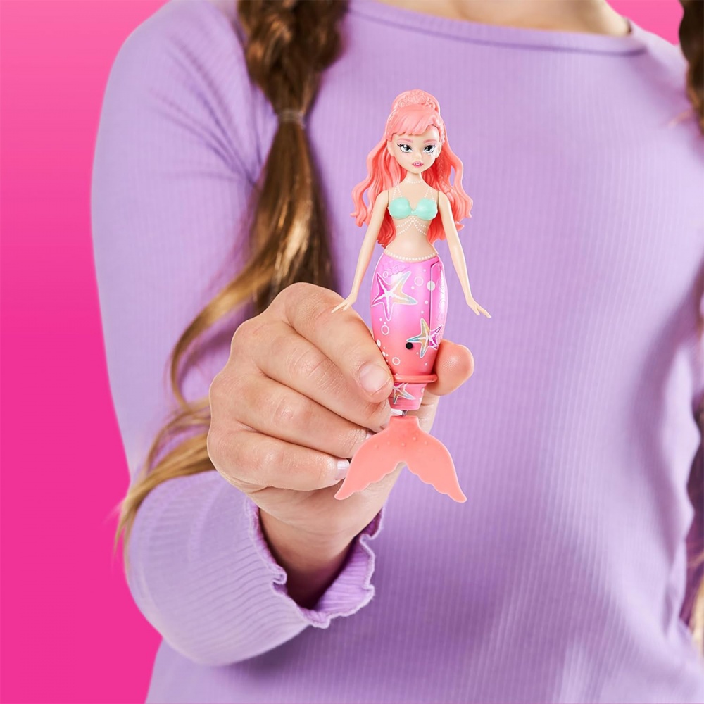 Іграшка інтерактивна Pets & Robo Alive S1 Чарівна русалонька Рожева Зірка 9567A