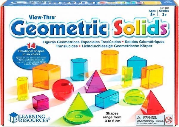 Навчальний ігровий набір Learning Resources 3D Геометрія LER4331