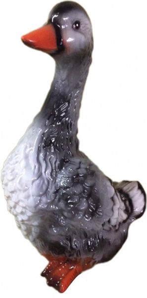 Скульптура садовая Гусь 45 см