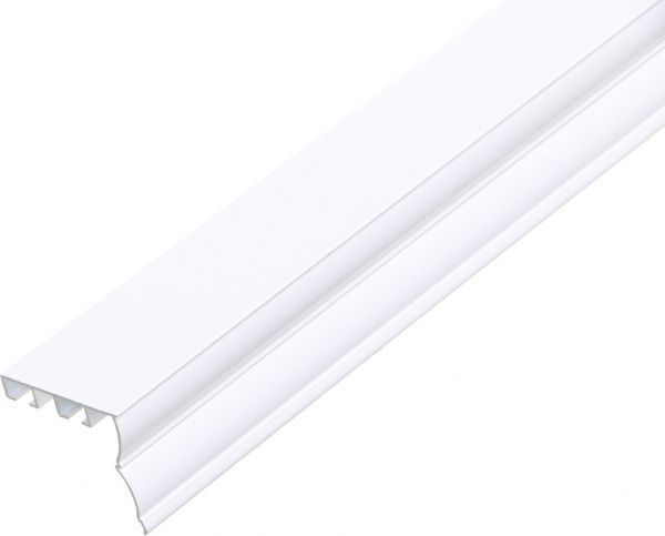 Карниз Талсистем 801028 подвійний укомплектований 350 см білий 