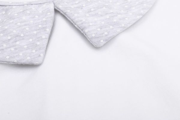 Комплект для дівчаток Фламінго р.134 біло-сірий 960-428 