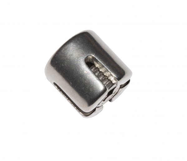 Затискач для тросу циліндричний хрестовий нерж А4 3 мм