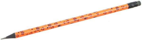 Олівець простий абстракція помаранчевий