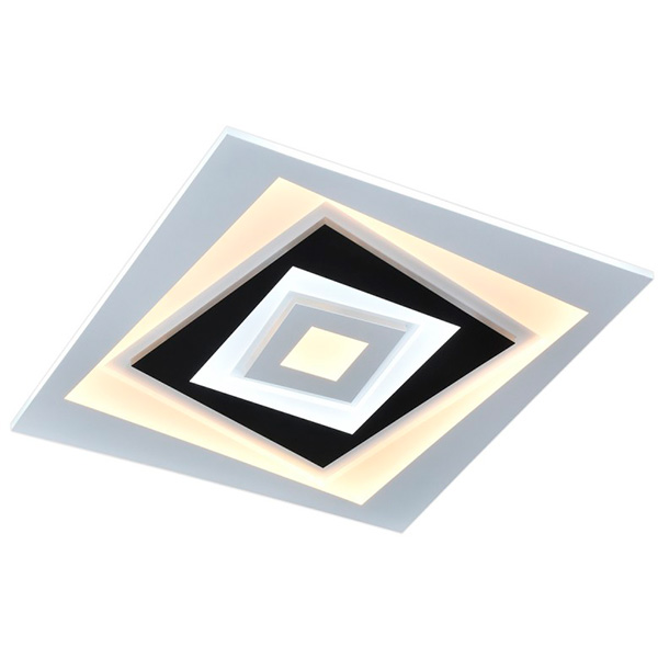 Люстра светодиодная Victoria Lighting Impression/PL500 с пультом ДУ 186 Вт бело-черный 