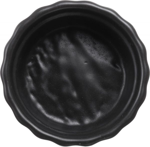 Соусник Lavastone Simple Black круглый 6,5х2,6 см 40 мл