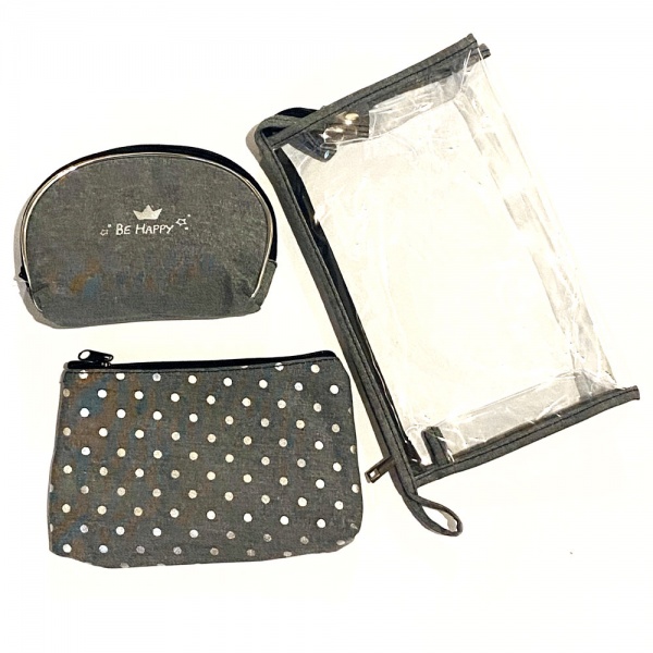 Косметичка сірий NK3-5MN-gr 