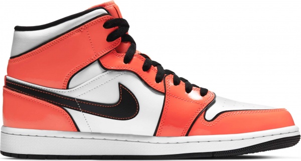 Кроссовки Jordan AIR JORDAN 1 MID SE DD6834-802 р.US 9 коралловый