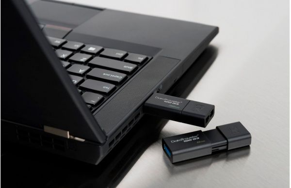 Флеш-пам'ять USB Kingston DataTraveler 100 G3 128 ГБ USB 3.0 (DT100G3/128GB) 