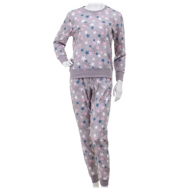 Костюм домашний женский La Nuit Home Full of Stars р. L светло-серый 