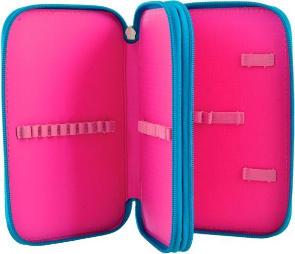 Пенал твердый двойной HP-01 Unicorn Smart голубой