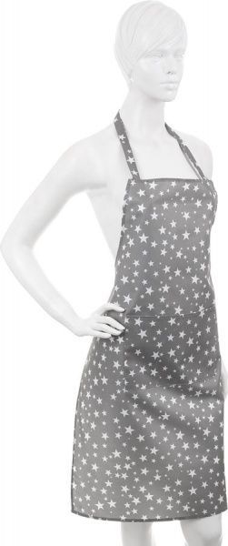 Фартук кухонный Звезды на сером