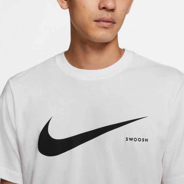 Футболка Nike M NSW SWOOSH HBR SS TEE CK2252-100 S білий