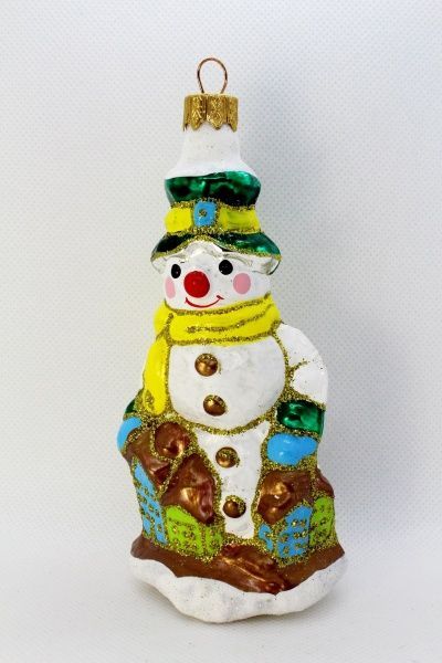 Набор елочных игрушек Новогодний 11 см 6 шт./уп. 