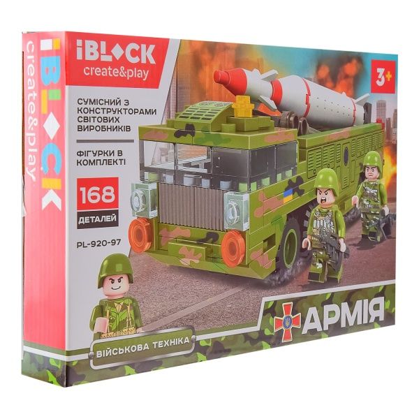 Конструктор Iblock Армия PL-920-97