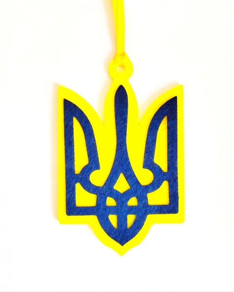 Декор из фетра Герб 1 шт. Аплі-Краплі