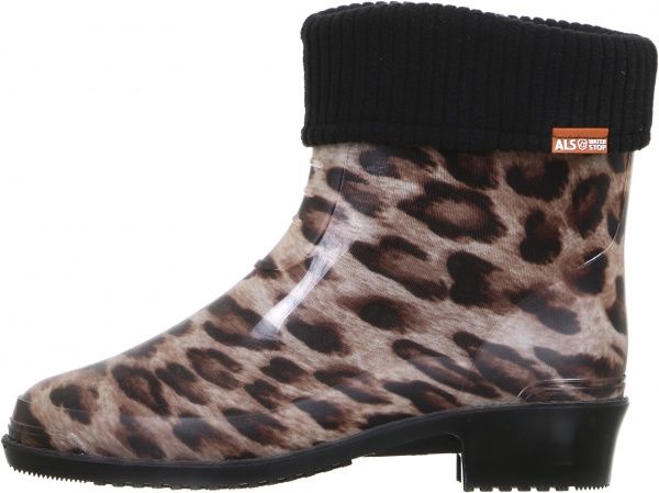 Полусапоги Alisa Line Леопард с напылением р.39