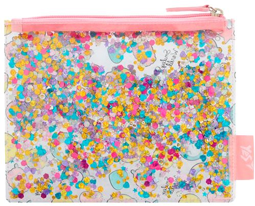 Пенал косметичка з блискітками Smile World YES різнокольоровий