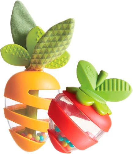 Брязкальце-прорізувач Tiny Love Морквинка та полуничка