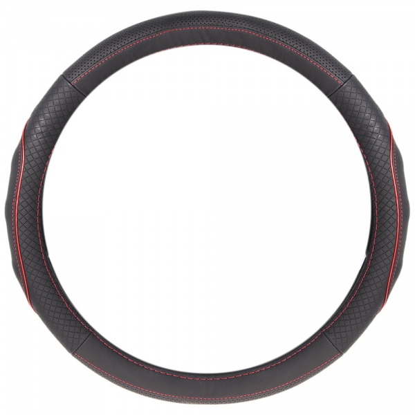 Чехол на руль Voin VLOD-L282 BK/RD M черный с красным